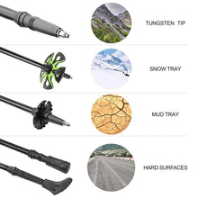 Load image into Gallery viewer, Hitorhike Ultralight Adjustable Telescopic Trekking Pole