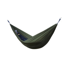 Load image into Gallery viewer, Single or Double Hammock for Adults Outdoor Backpacking Travel Hammock With 2 Straps and 2 Carabiners