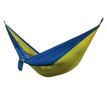 Load image into Gallery viewer, Single or Double Hammock for Adults Outdoor Backpacking Travel Hammock With 2 Straps and 2 Carabiners
