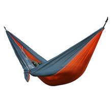 Load image into Gallery viewer, Single or Double Hammock for Adults Outdoor Backpacking Travel Hammock With 2 Straps and 2 Carabiners
