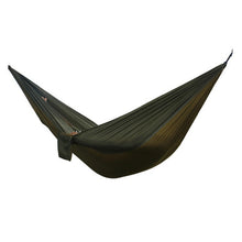 Load image into Gallery viewer, Single or Double Hammock for Adults Outdoor Backpacking Travel Hammock With 2 Straps and 2 Carabiners
