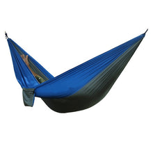 Load image into Gallery viewer, Single or Double Hammock for Adults Outdoor Backpacking Travel Hammock With 2 Straps and 2 Carabiners
