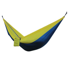 Load image into Gallery viewer, Single or Double Hammock for Adults Outdoor Backpacking Travel Hammock With 2 Straps and 2 Carabiners
